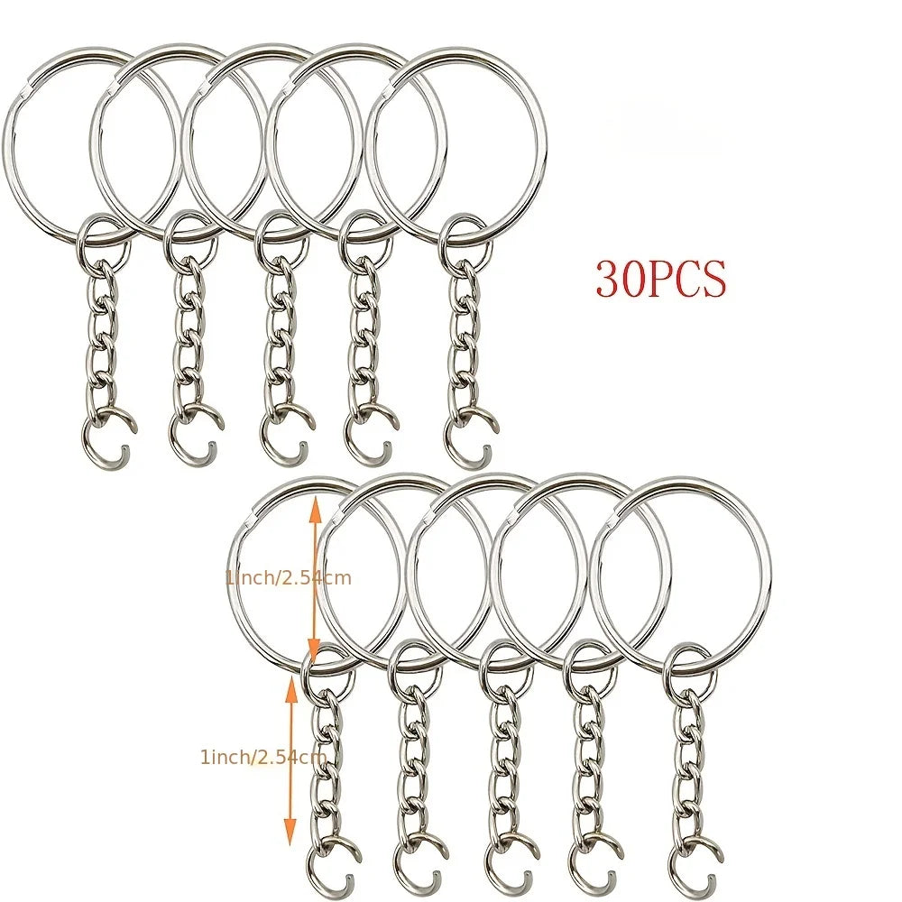 30pcs KEYRINGZ